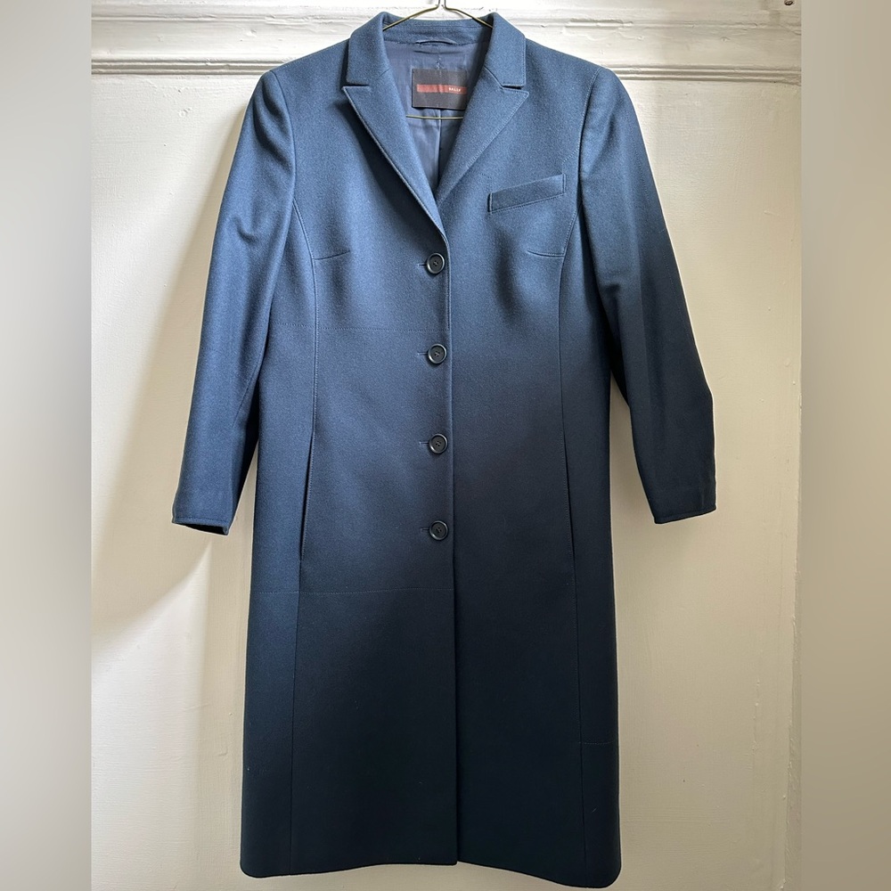 $ 2900 Bally Wool And Cashmere Women’s Coat Made In Italy Size IT 42/ US S